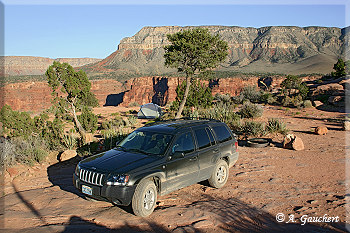 Unser Campingplatz am Toroweap Overlook
